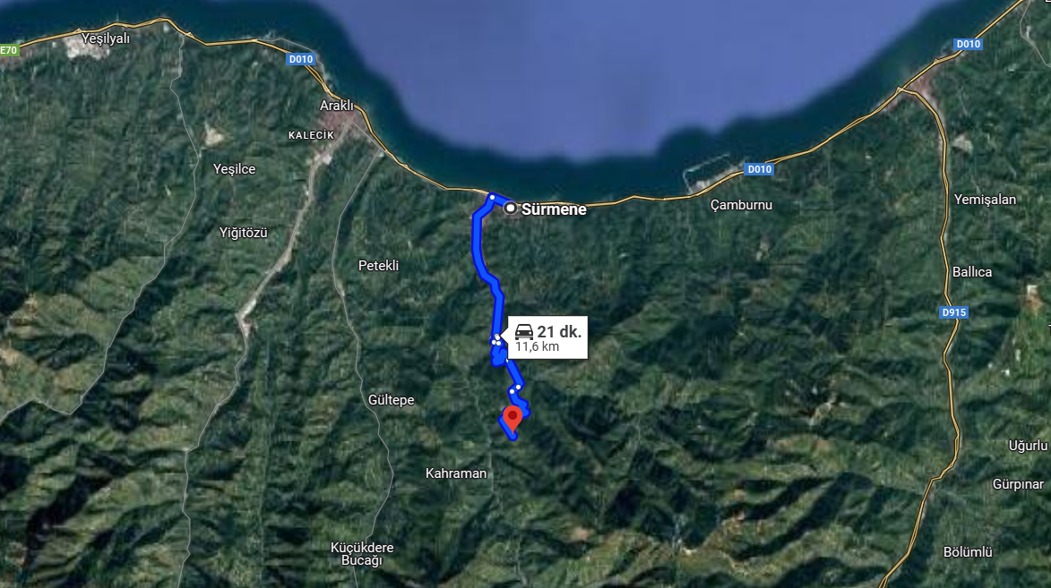 TRABZON SÜRMENE ORTAKÖY KÖYÜNDE 139 M² FINDIK BAHÇESİ SATILIKTIR. - TRABZON SÜRMENE fotoğraf 5